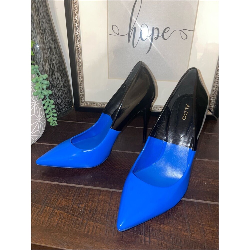 Aldo Stessy Pointed Toe Stiletto Heel Pump Size 8 - Picture 5 of 16